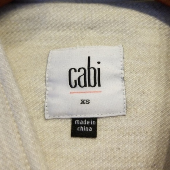 CAbi Cream Charlie Ponte Military Jacket - Picture 8 of 8